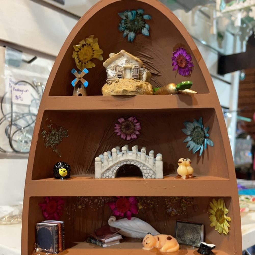 Handpainted Fairy Hut